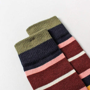 Anonymous Ism Multi Stripe Crew Socks