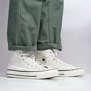 White patchwork converse Clearance